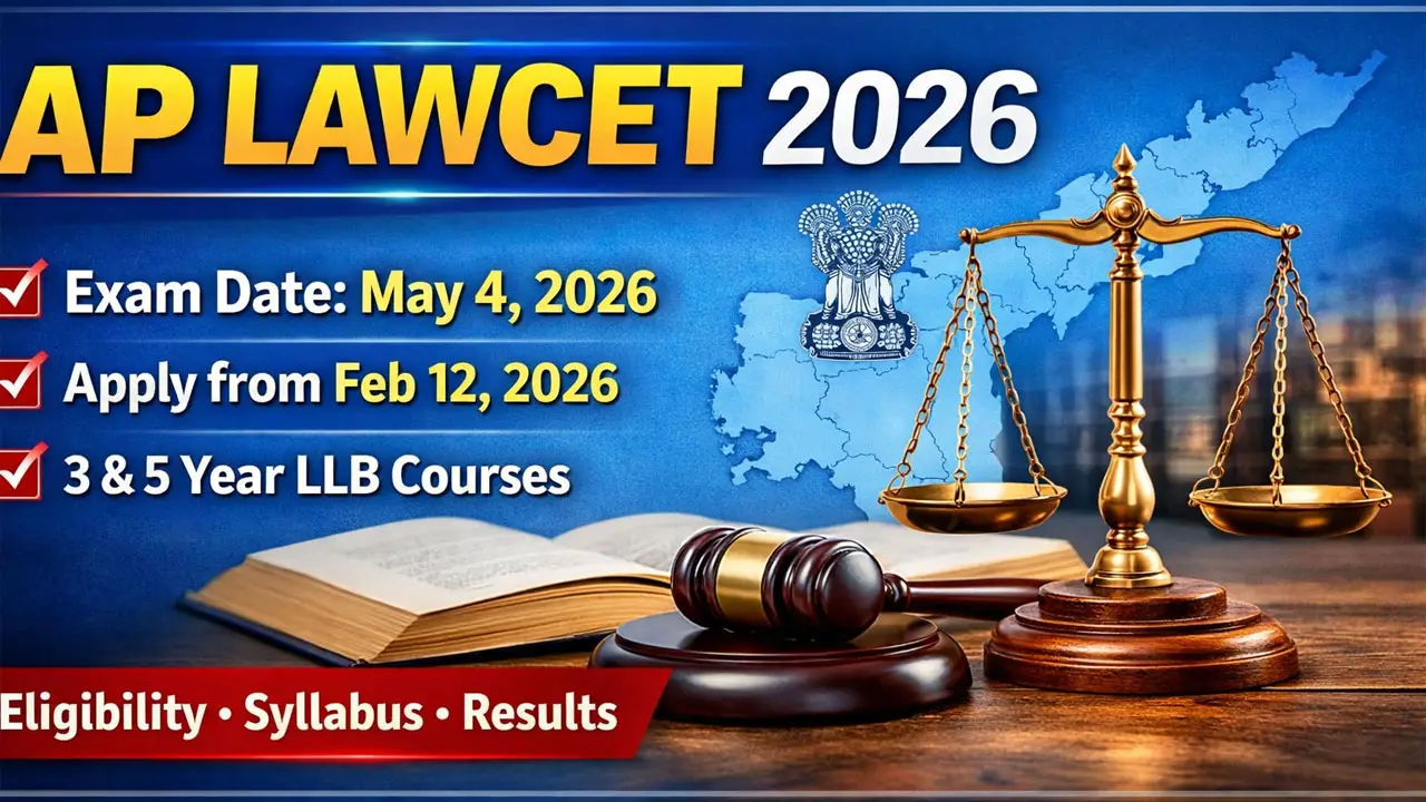 AP LAWCET Notification 2026 Out &ndash; Exam Date (May 4), Application Form, Eligibility & Complete Details