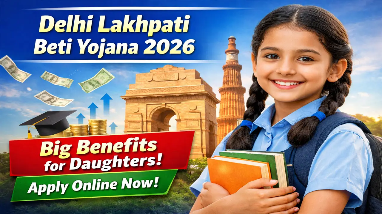 Delhi Lakhpati Beti Yojana 2026 Apply Online &ndash; Form PDF, Eligibility, Documents  Full Details