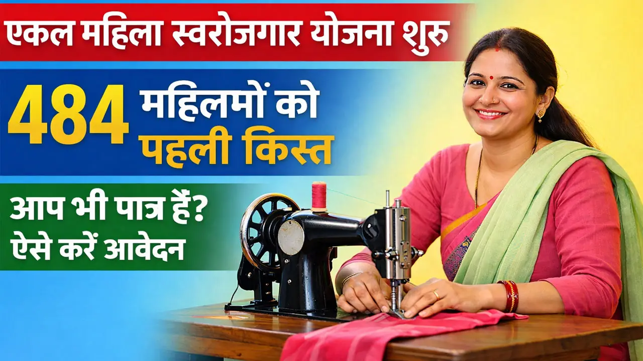 मुख्यमंत्री एकल महिला स्वरोजगार योजना 2026 : आवेदन फॉर्म PDF | पात्रता व दस्तावेज - Mukhyamantri Ekal Mahila Swarojgar Yojana