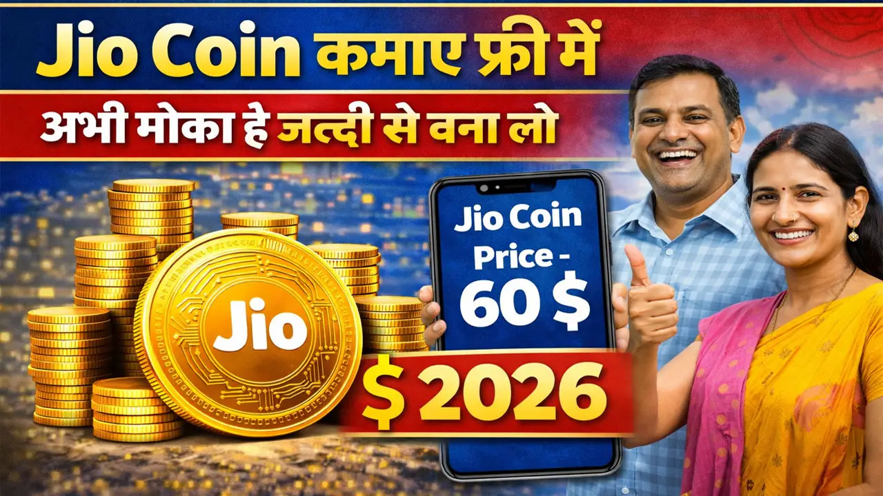Jio Coin Earn Kaise Kare - जिओ कॉइन कैसे कमाए फ्री में
